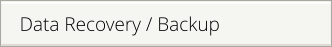 Data Recovery / Backup